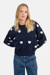 Trui met ronde hals Blauw - Molly Bracken
