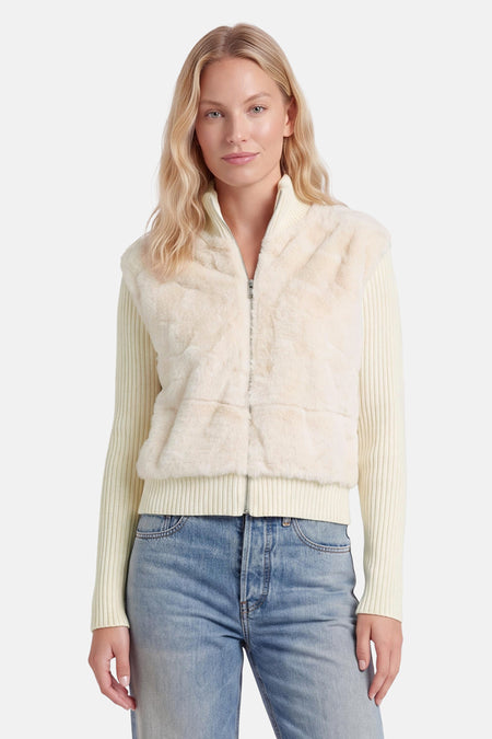 Gilet - écru