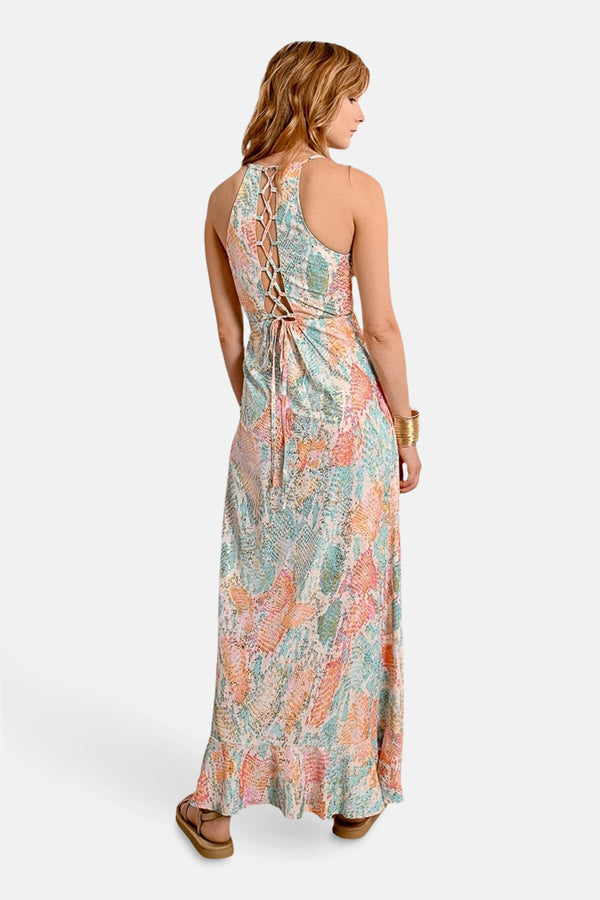 	Dames tops kleed zonder mouw Multicolor - Molly Bracken
