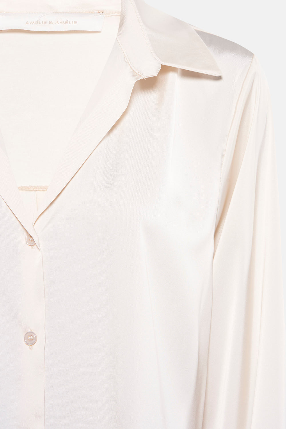 Blouse (lange mouwen) Ecru - AMELIE ET AMELIE