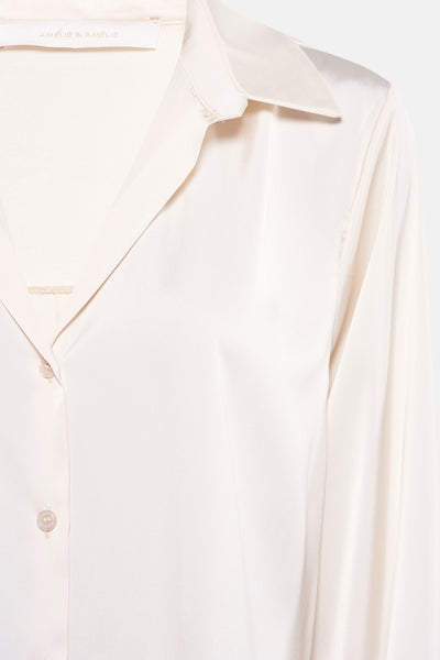 Blouse (lange mouwen) Ecru - AMELIE ET AMELIE