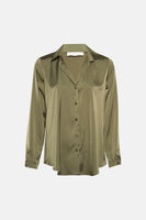 Blouse (lange mouwen) KAHKI - Amelie et Amelie