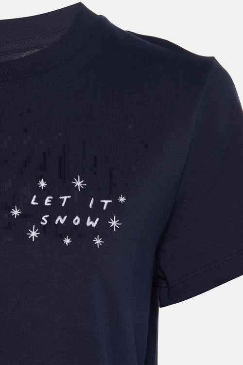 T-shirt met korte mouwen - blauw