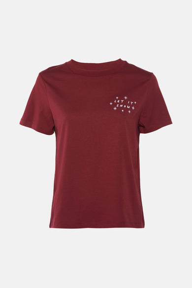 T-shirt (korte mouwen) Rouge - MONSIEUR T-SHIRT