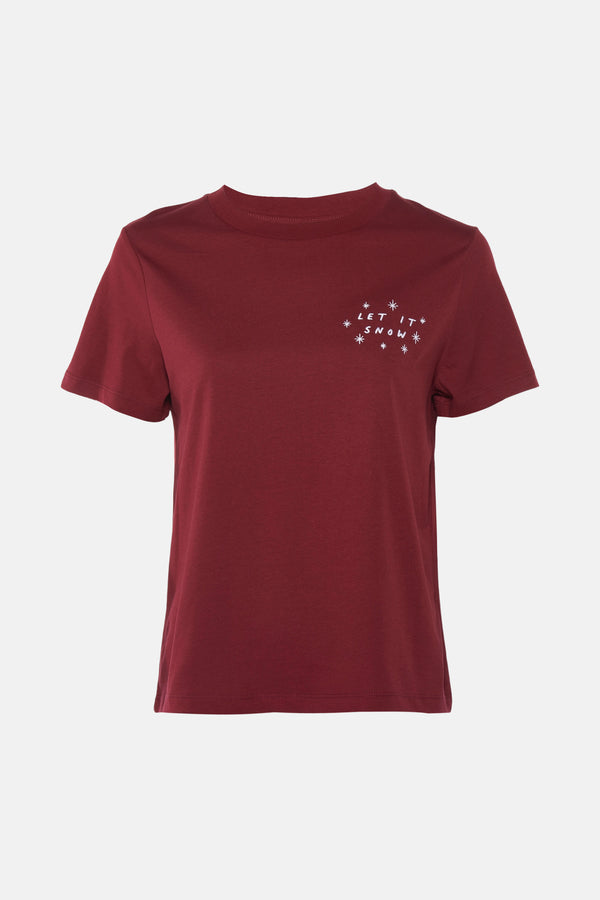 T-shirt (manches courtes) Rouge - MONSIEUR T-SHIRT