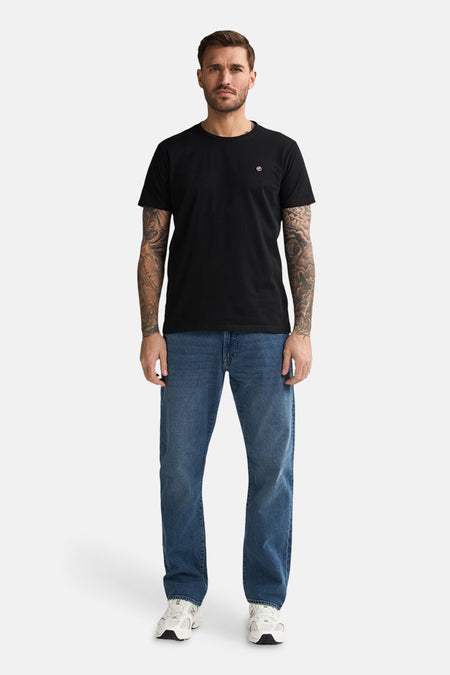 LEWIS - mid blue denim