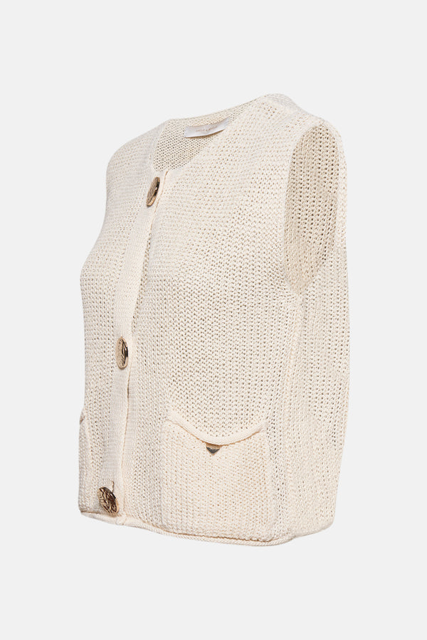 Gilet Beige - AMELIE ET AMELIE