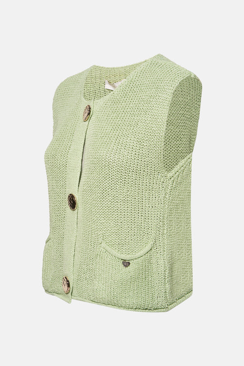Gilet Vert - AMELIE ET AMELIE