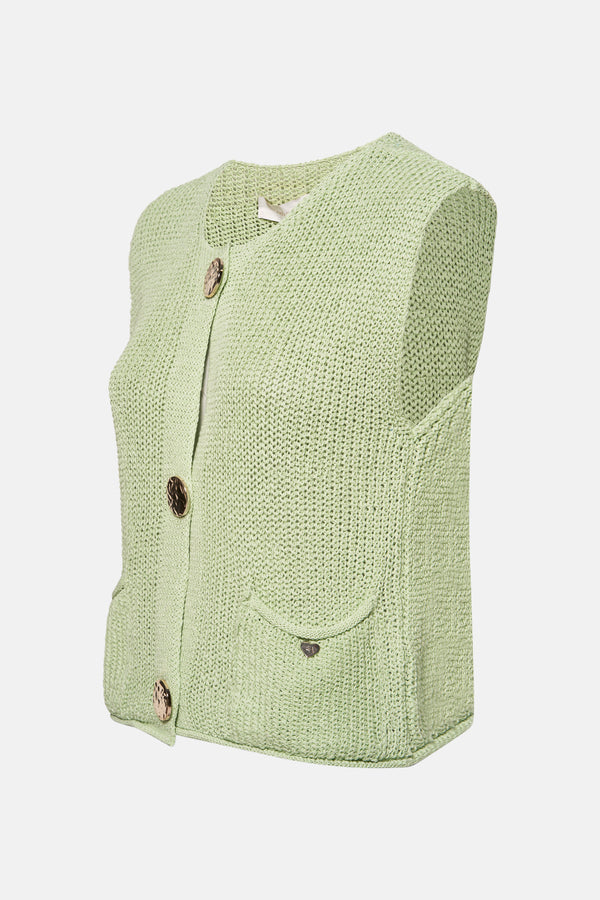 Gilet Vert - AMELIE ET AMELIE