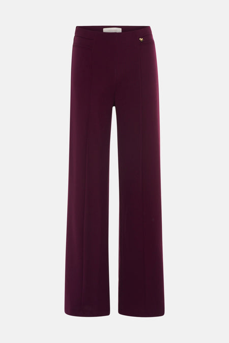 Dames sb seizoensbroek elastic paars - AMELIE ET AMELIE