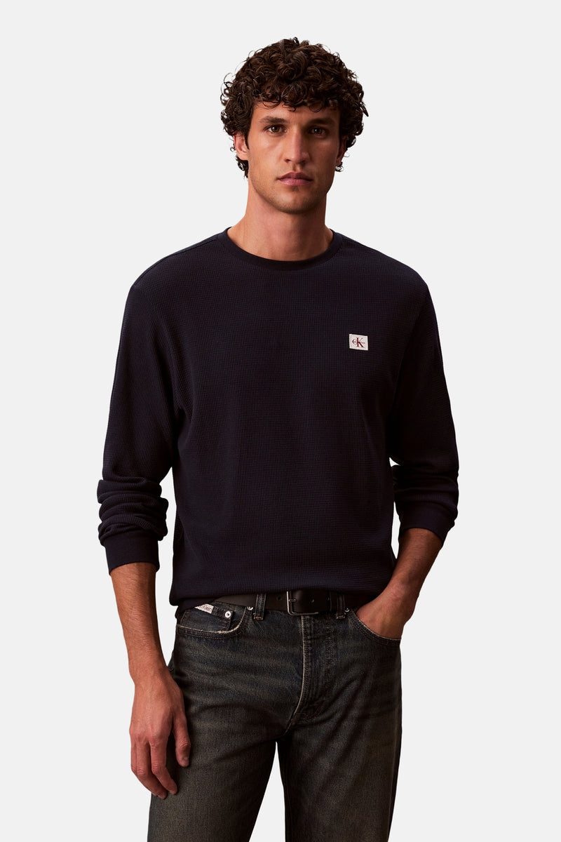 T-shirt met lange mouwen - blauw