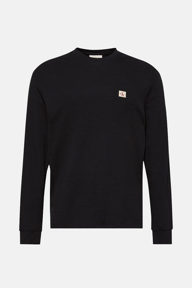 T-shirt met lange mouwen - zwart