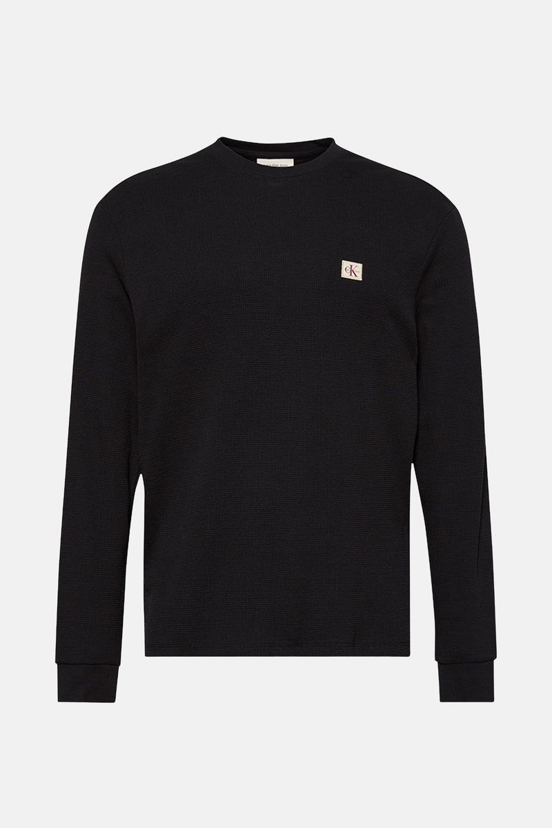 T-shirt met lange mouwen - zwart