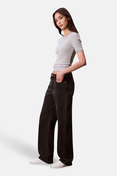 T-shirt met korte mouwen - grijs