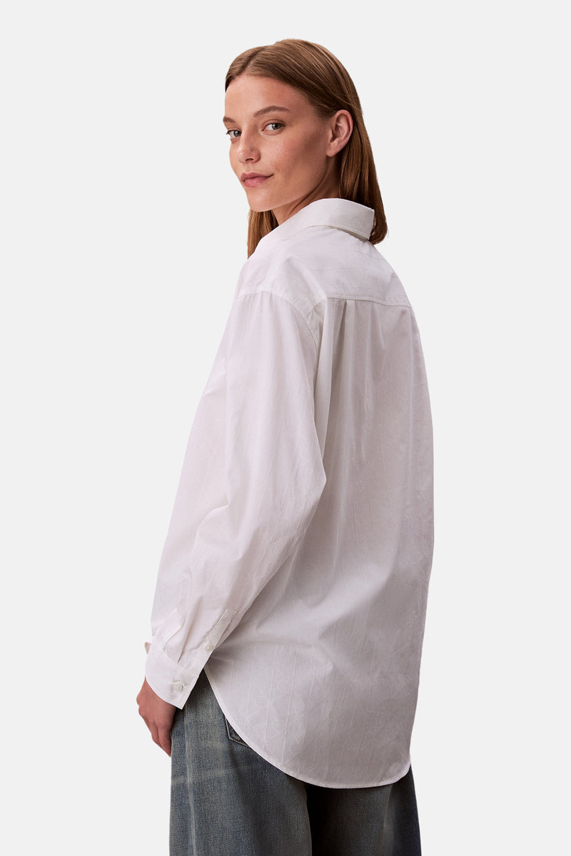 Hemd met lange mouwen - wit
