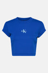 T-shirt met korte mouwen - blauw