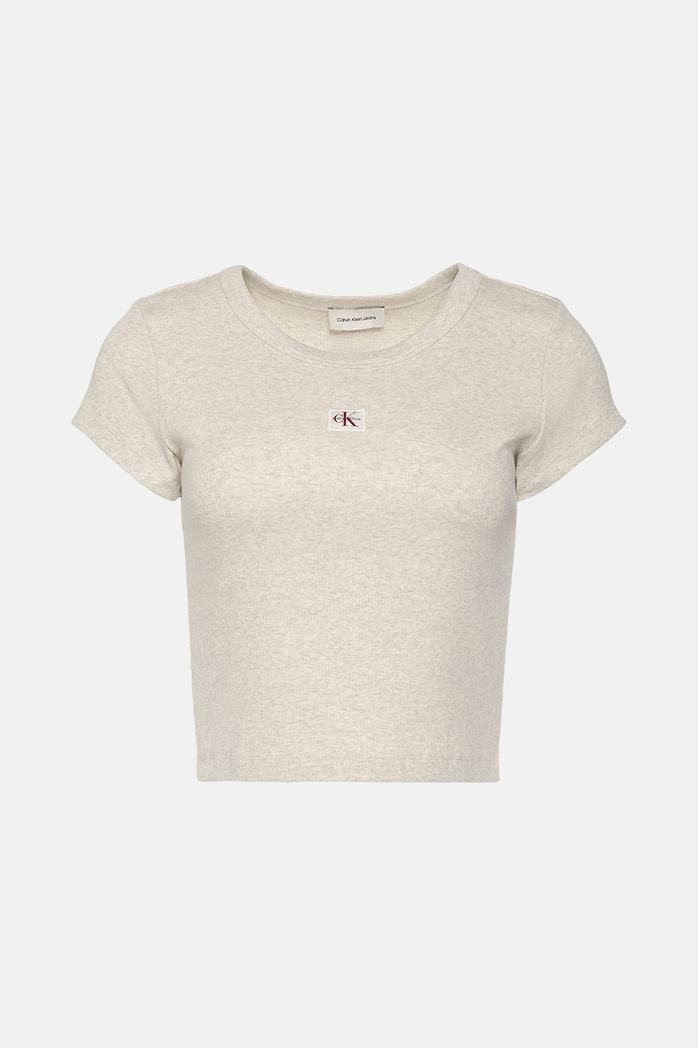 T-shirt met korte mouwen - beige
