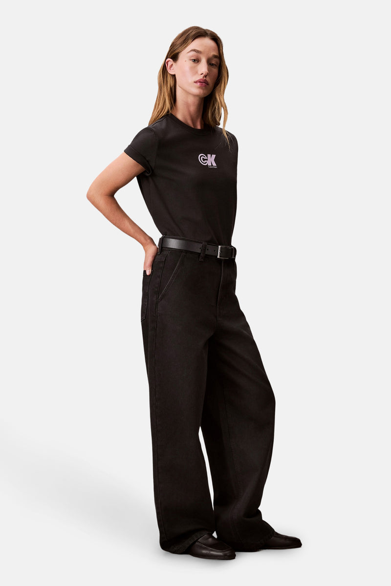 T-shirt met korte mouwen - zwart