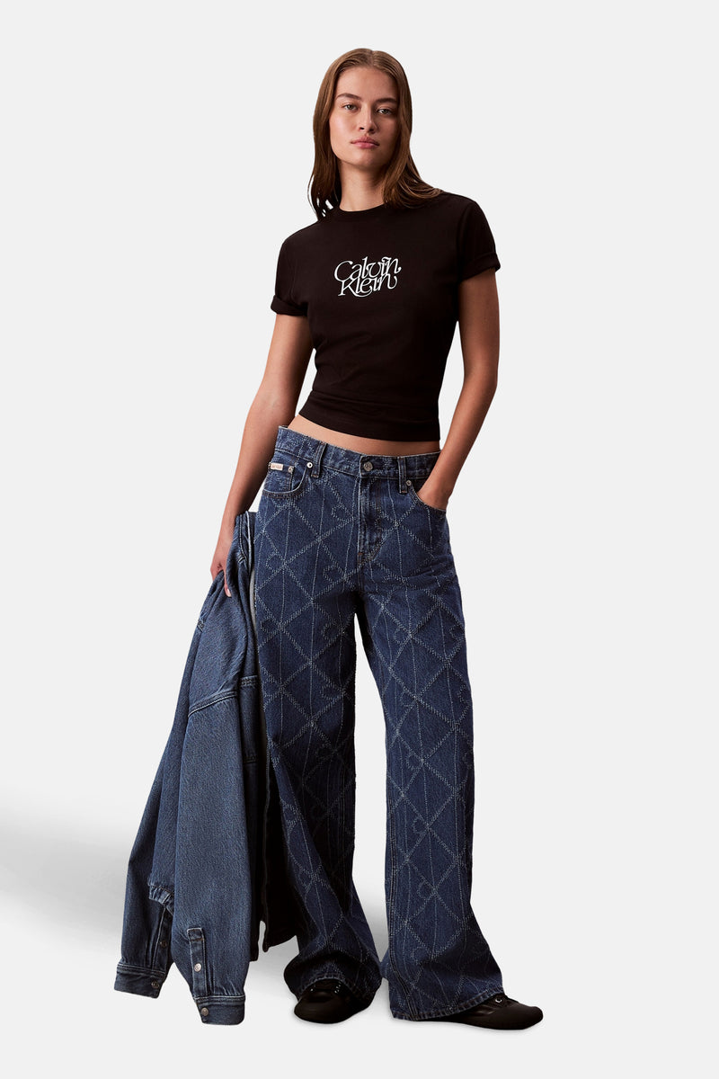 T-shirt met korte mouwen - zwart