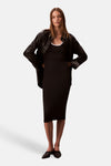 Kleedje met korte mouwen - zwart