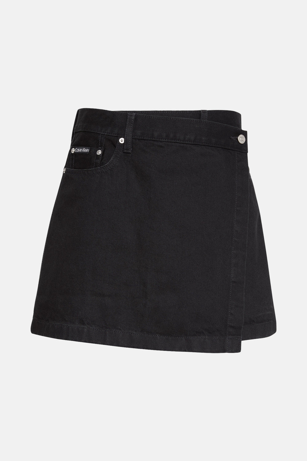 Rok (kort) black denim - Calvin Klein