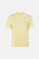 T-shirt met korte mouwen - geel