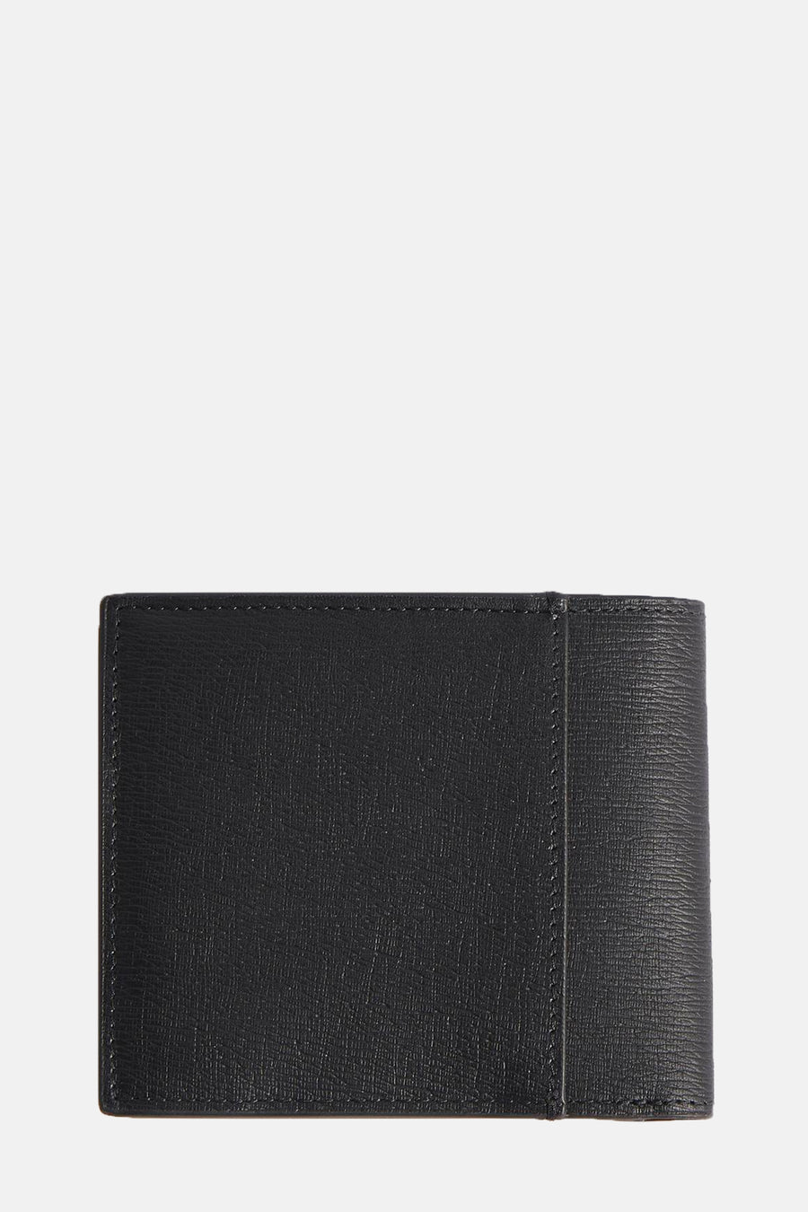 Zwarte Calvin Klein portemonnee met een generfde textuur.