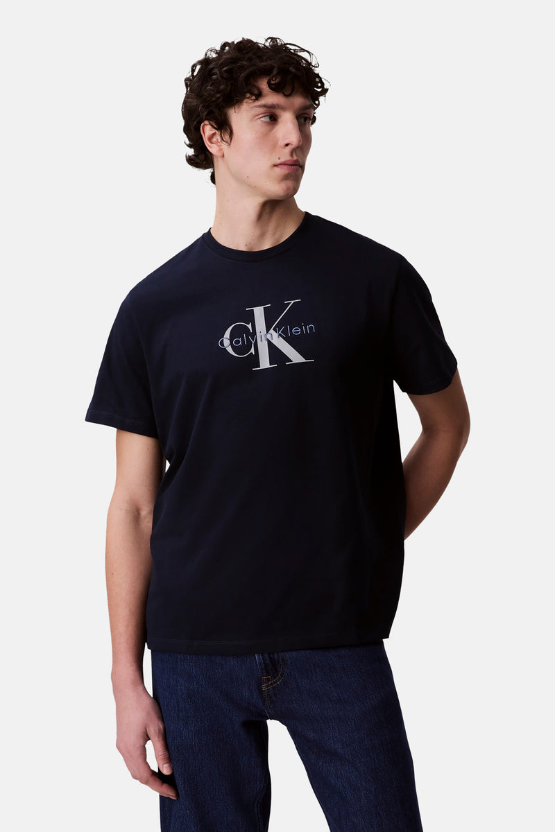 T-shirt met korte mouwen - Donkerblauw