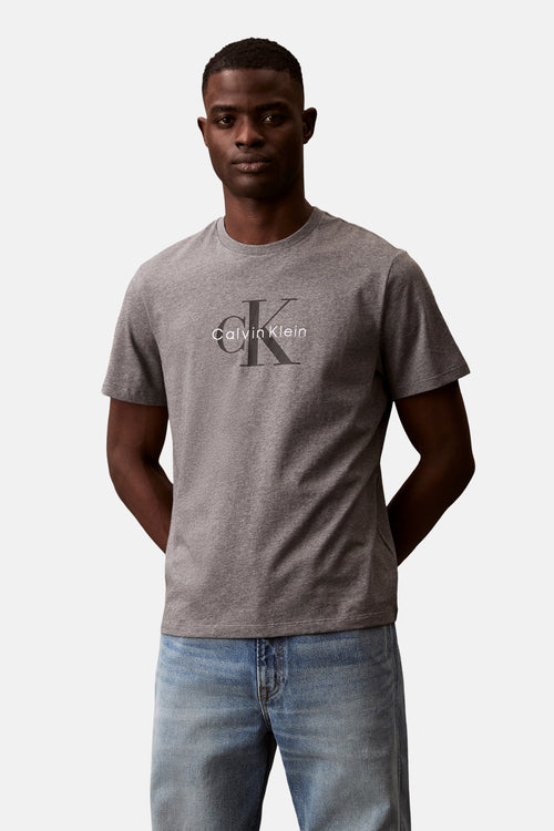 T-shirt (korte mouwen) grijs - Calvin Klein