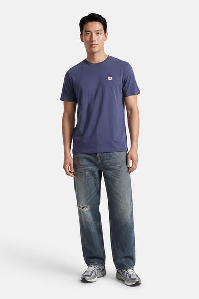 T-shirt met korte mouwen - blauw