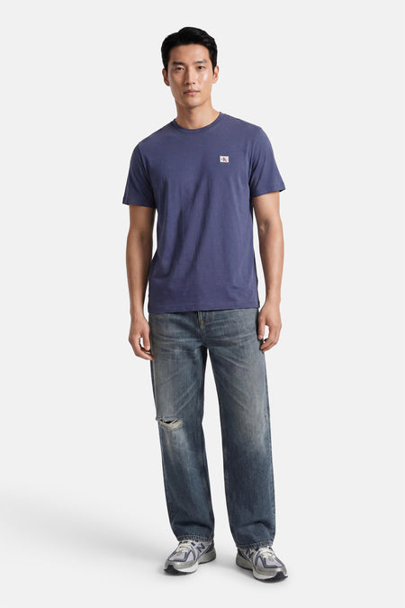 T-shirt met korte mouwen - blauw