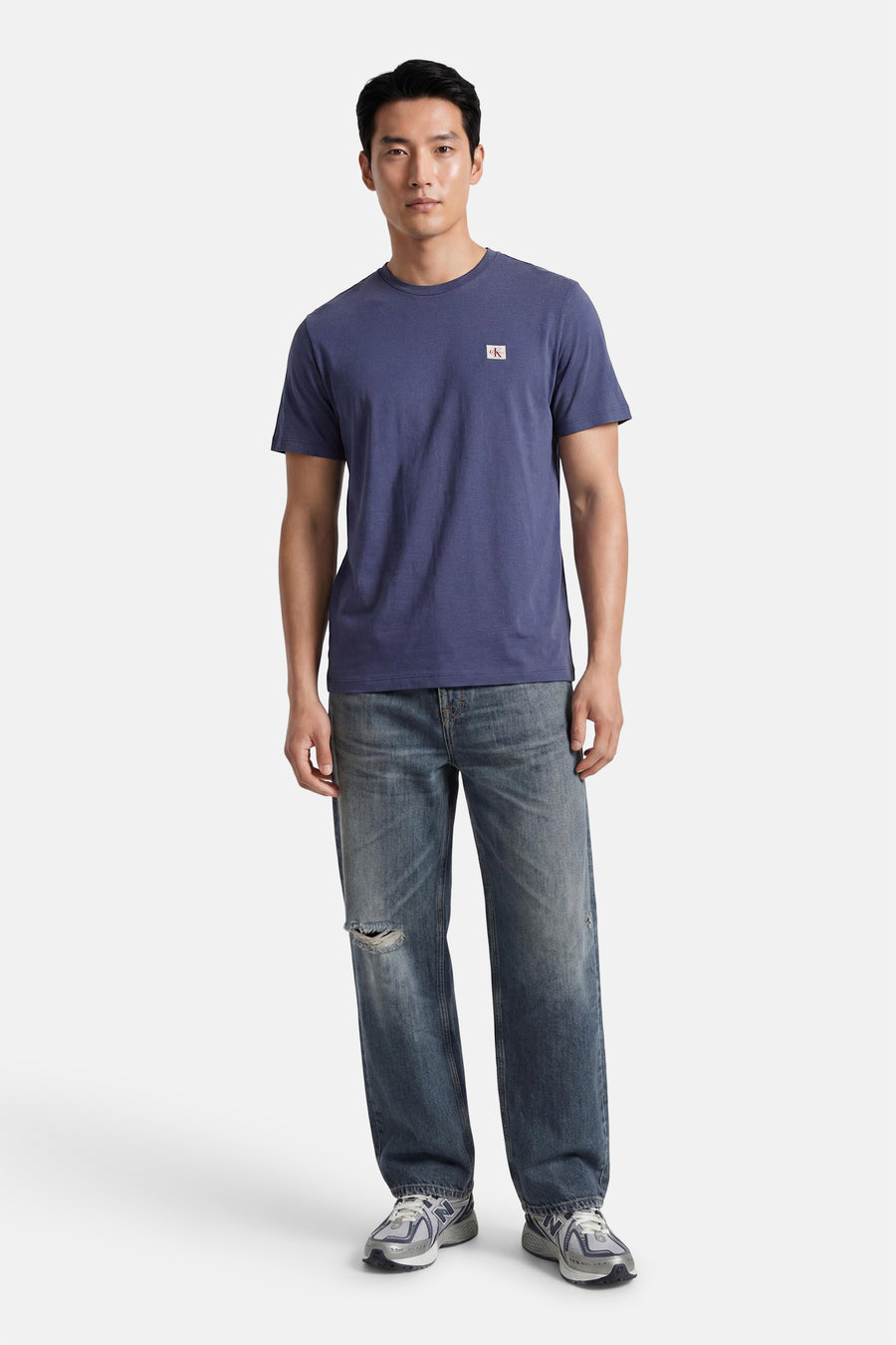T-shirt met korte mouwen - blauw