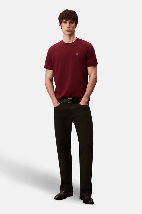 T-shirt met korte mouwen - Bordeaux