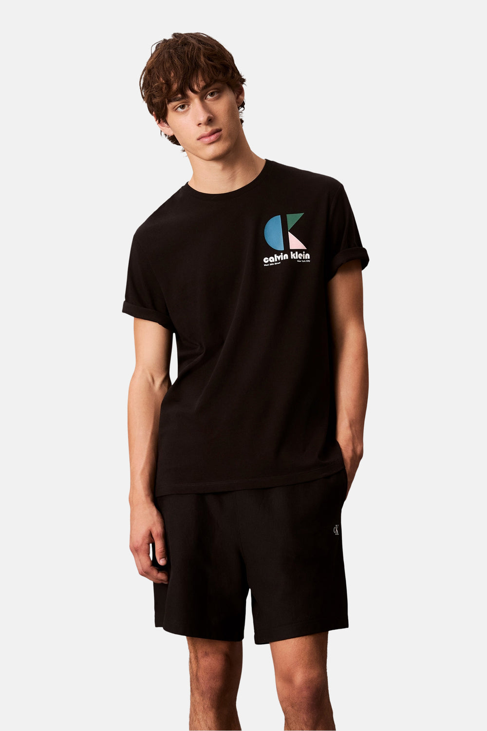 T-shirt met korte mouwen - zwart