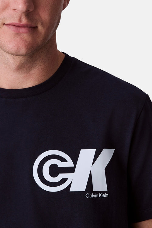 T-shirt met korte mouwen - blauw