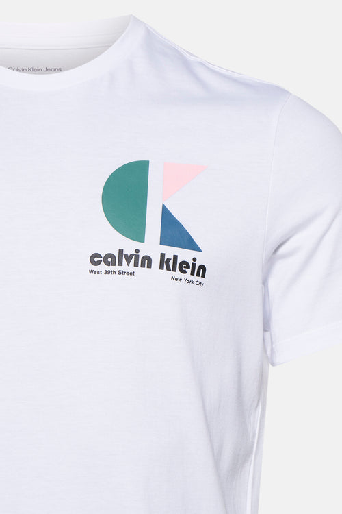 T-shirt (korte mouwen) Wit - Calvin Klein