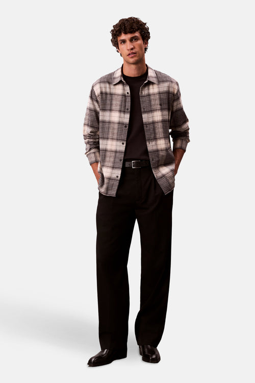 Hemd met lange mouwen - Grijs