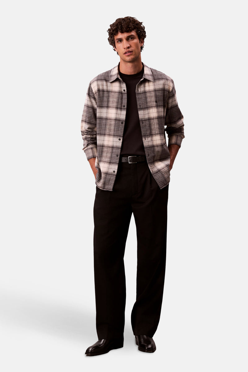 Hemd met lange mouwen - Grijs