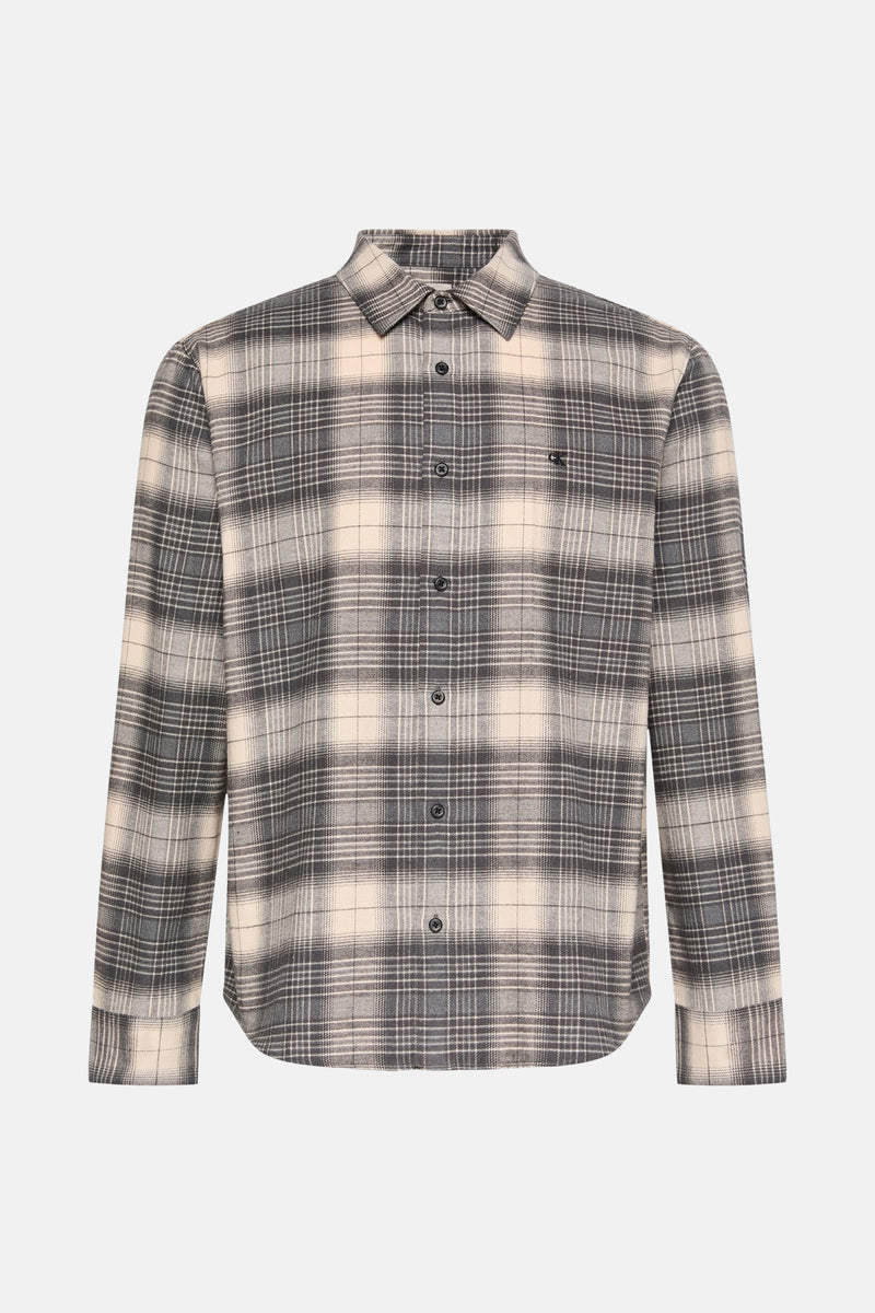 Hemd met lange mouwen - Grijs