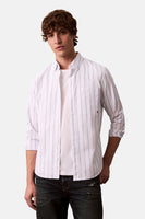 Chemise à manches longues - blanc