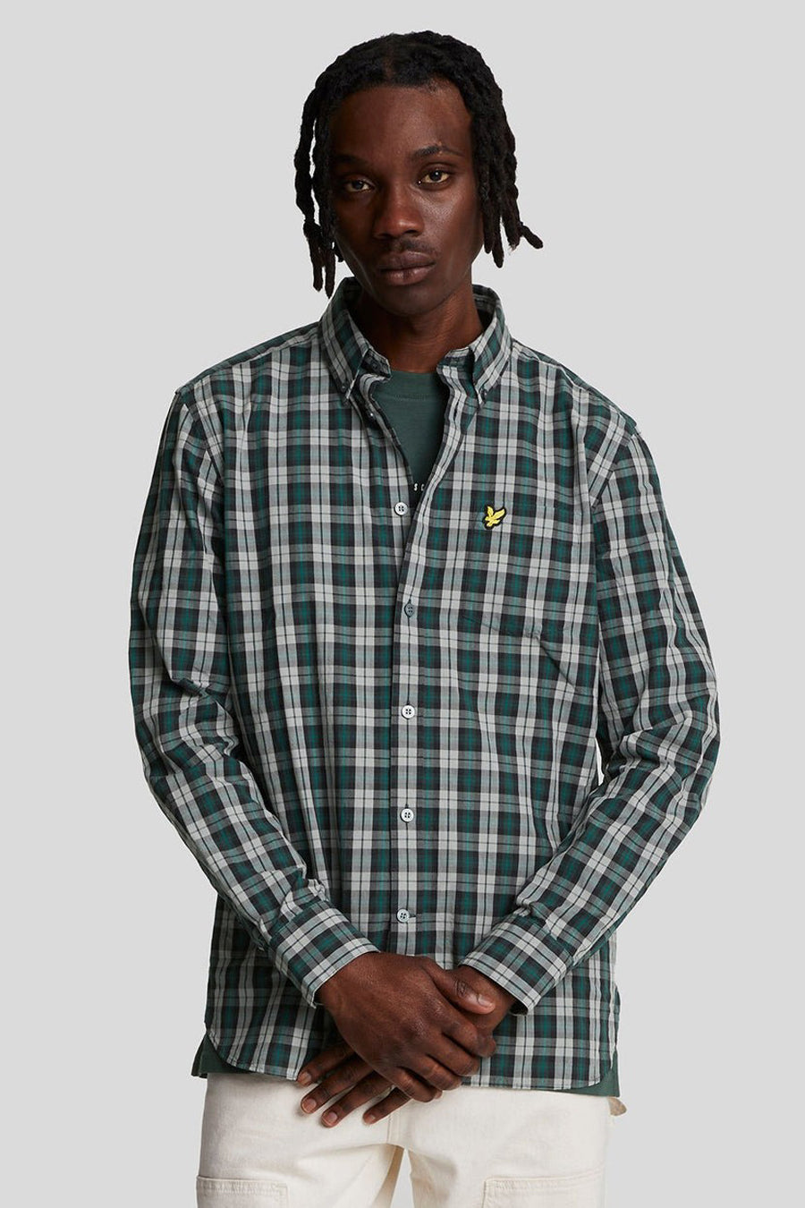 Chemise (manches longues) Vert - LYLE & SCOTT