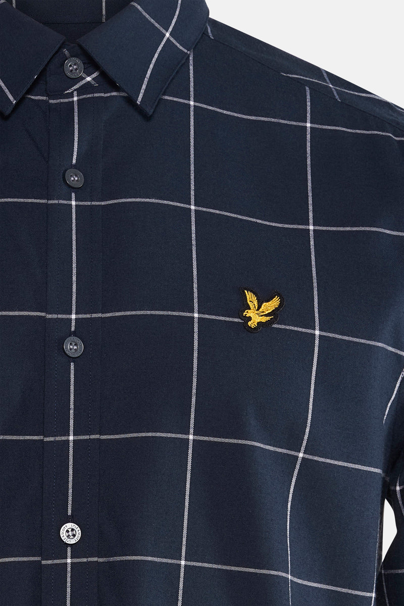 Hemd met lange mouwen - blauw