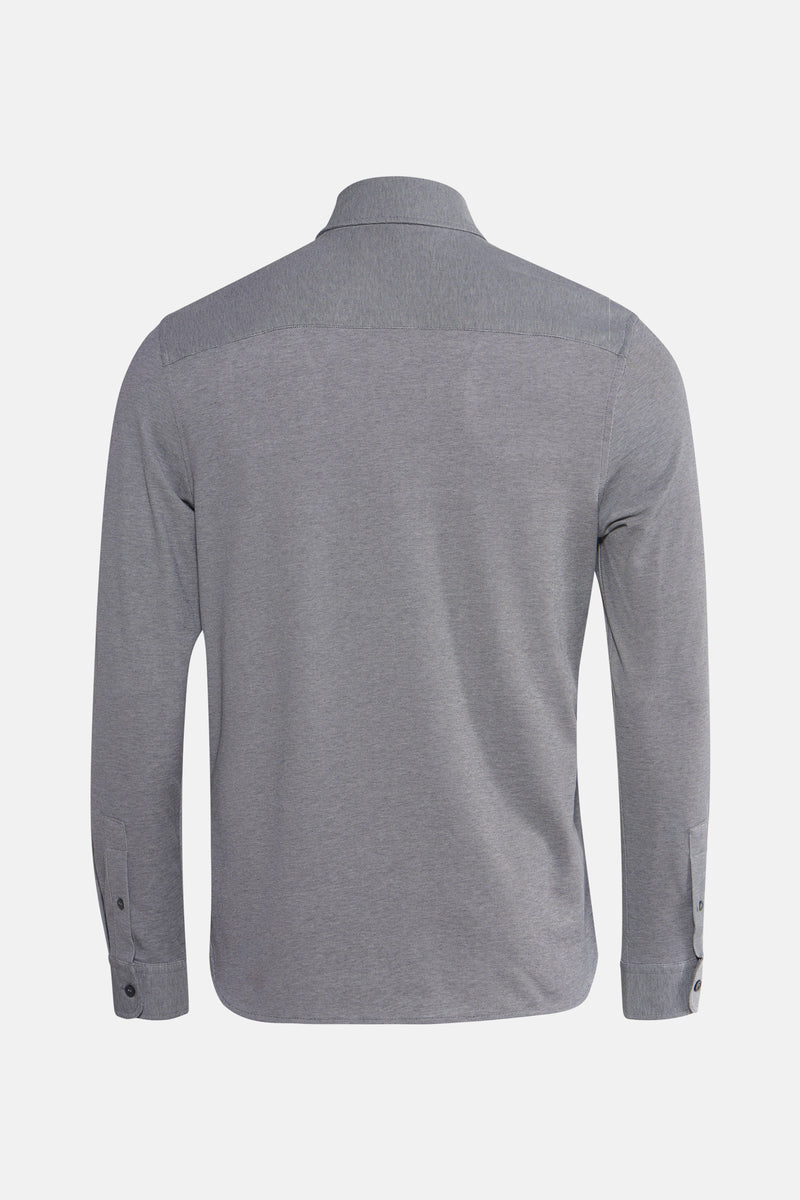 Hemd met lange mouwen - blauw