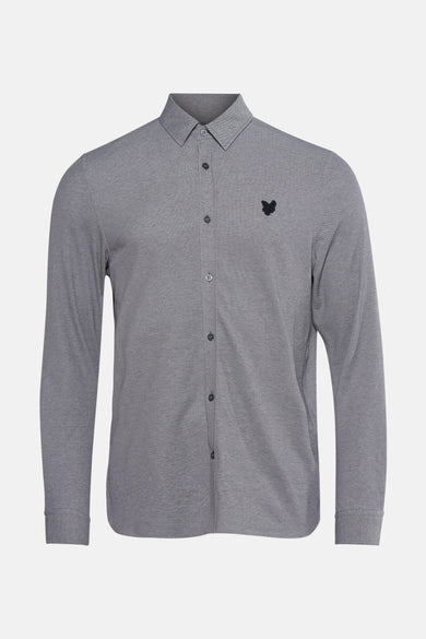 Hemd met lange mouwen - blauw