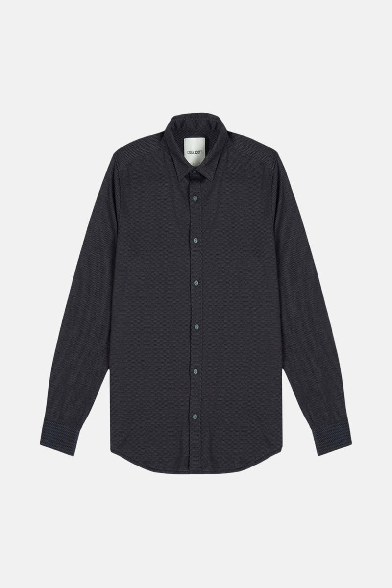 Hemd met lange mouwen - blauw