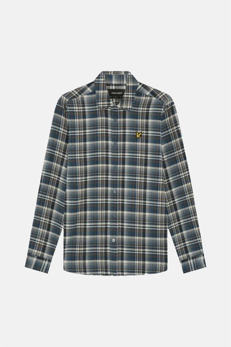 Chemise à manches longues - bleu
