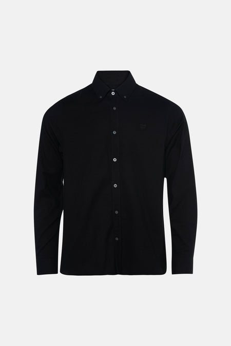 Chemise à manches longues - noir