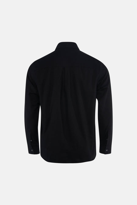 Chemise à manches longues - noir
