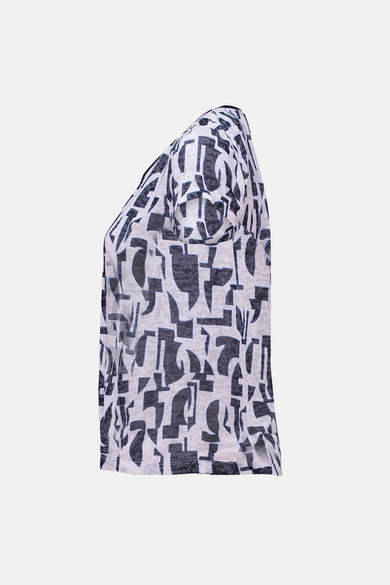 T-shirt à manches courtes - Bleu - ZABAIONE - 3