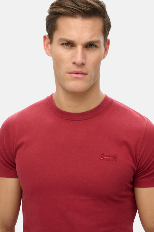 T-shirt (manches courtes) Rouge - SUPERDRY
